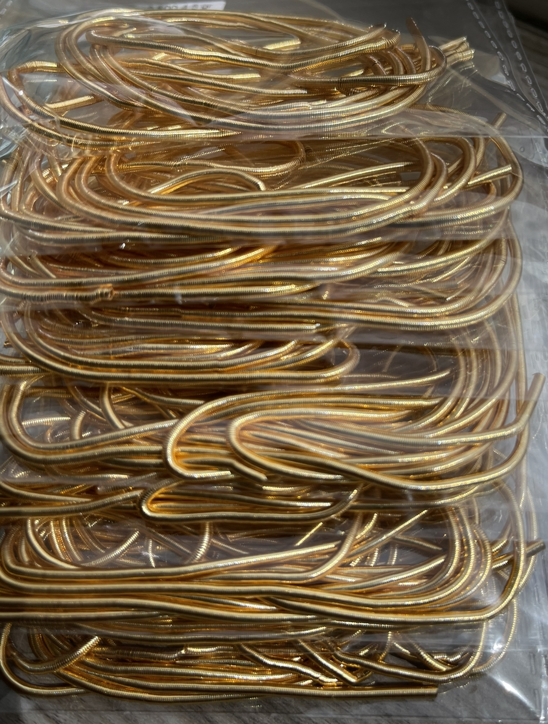 French Wire Gold Md - Extra Heavy (1.8mm) x 4,5 grs - Image 1