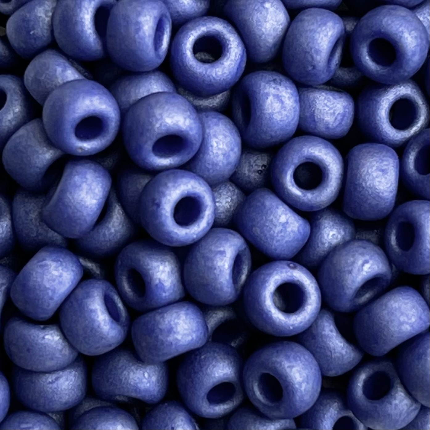 Rocalla Miyuki #6  Matte Opaque Metallic Cobalt - Image 1