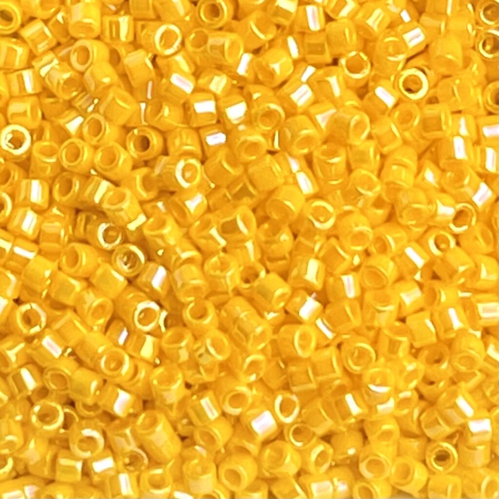 Delica Bead Opaque Canary AB