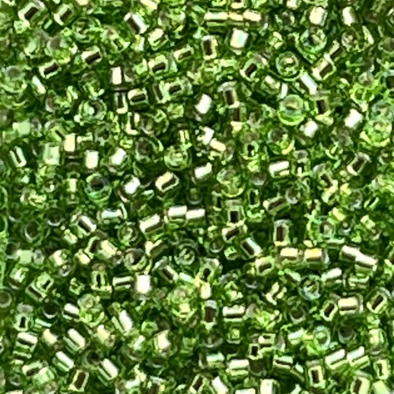 Delica Bead SilverLined Lime