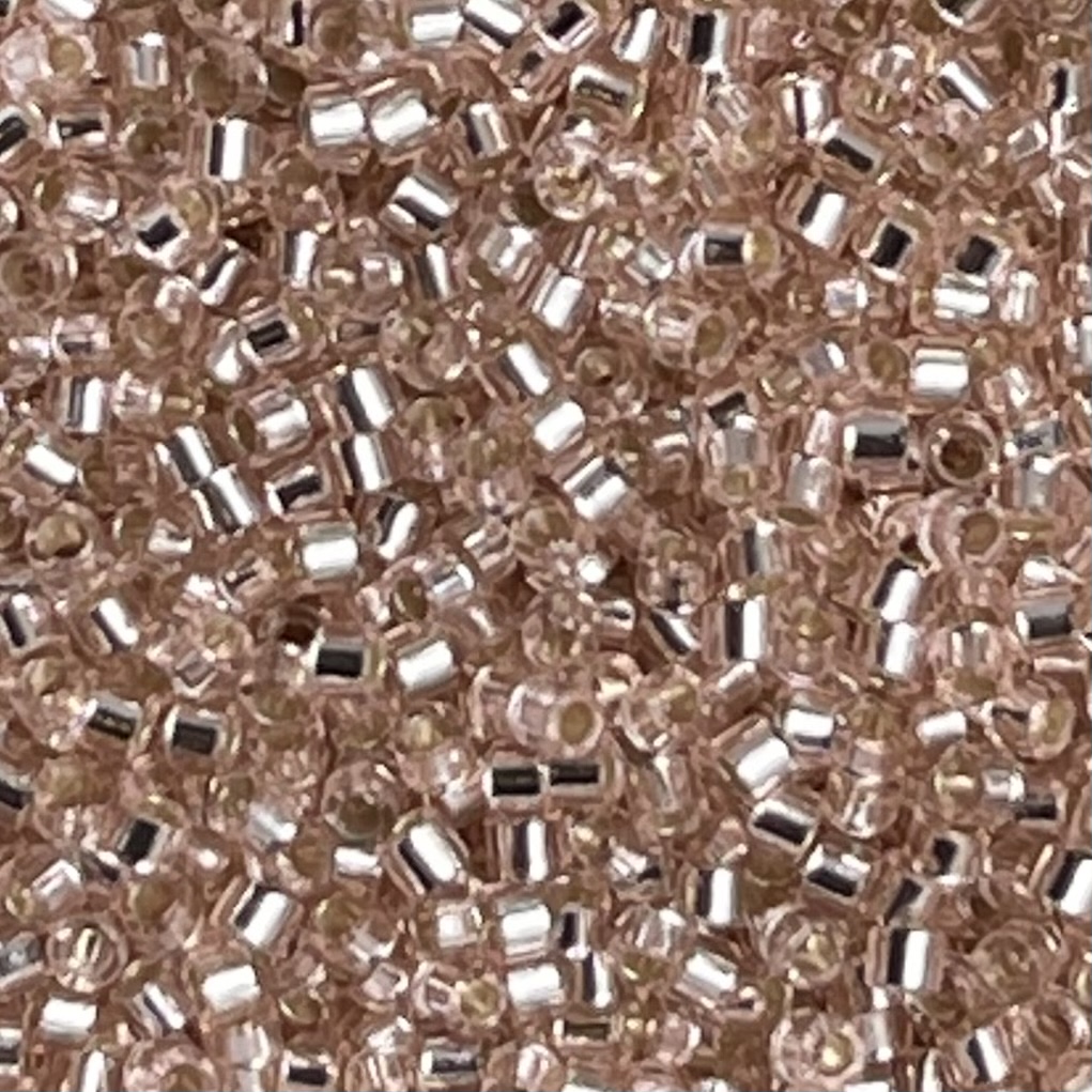 Delica Bead SilverLined Pink Mist
