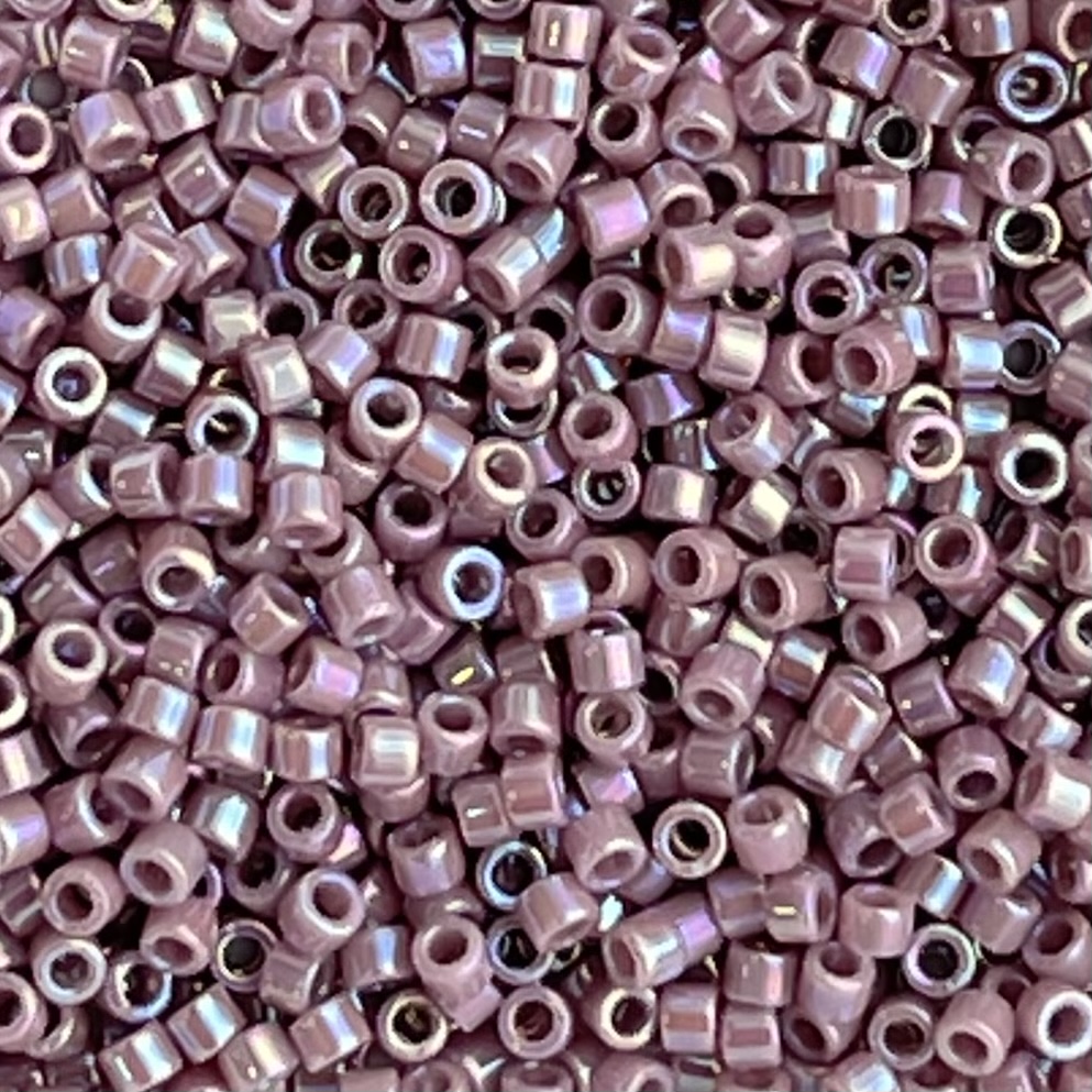 Delica Bead Opaque Lilac AB