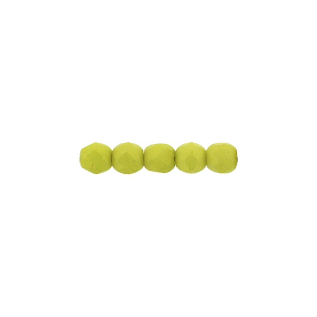 FirePolish 2mm Pacifica Honeydew 50bds/str - Image 1