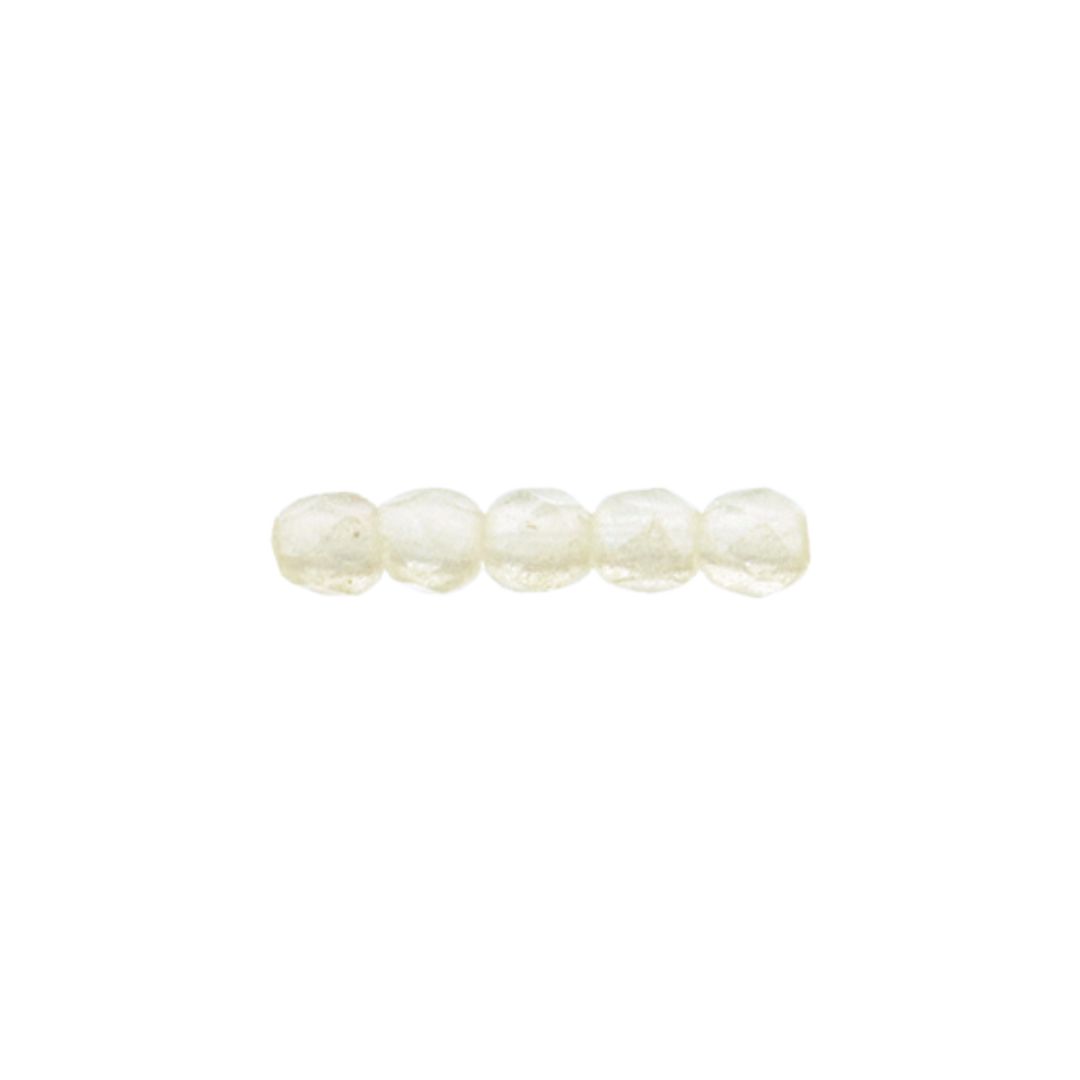 FirePolish 2mm Flash Pearl Jonquil 50bds/str - Image 1