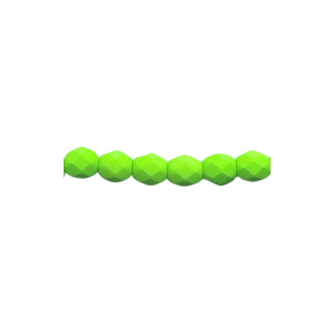 FirePolish 6mm Neon Lime 25142 STR/25BDS - Image 1