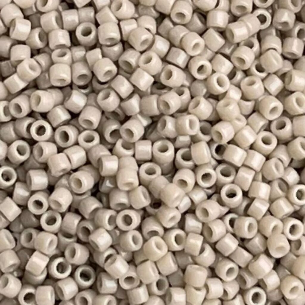 Delica Bead Duracoat Opaque Antique White