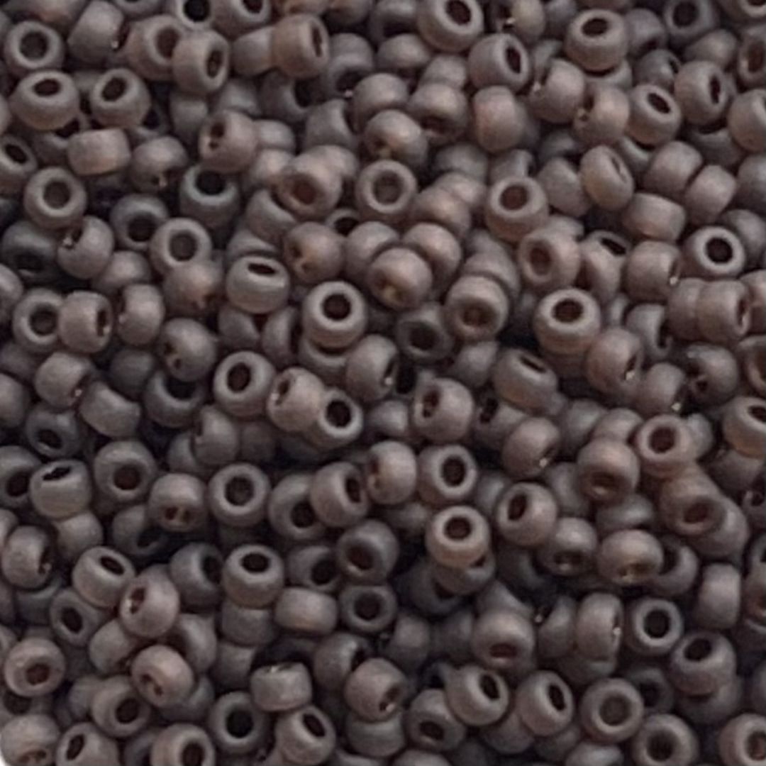 Rocalla Miyuki #11 Transparent Matte Root Beer - Image 1