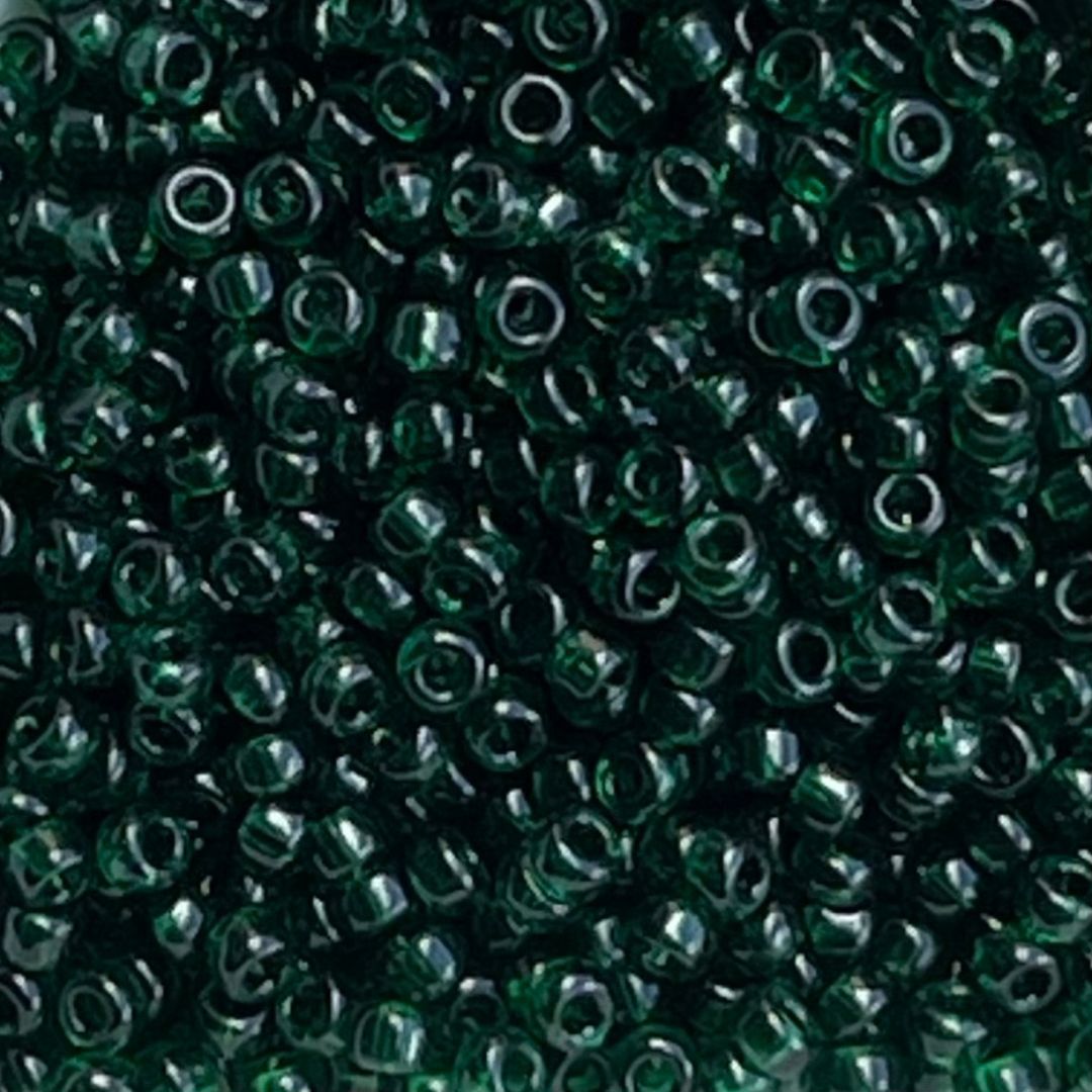 Rocalla Miyuki #11 Transparent  Emerald - Image 1