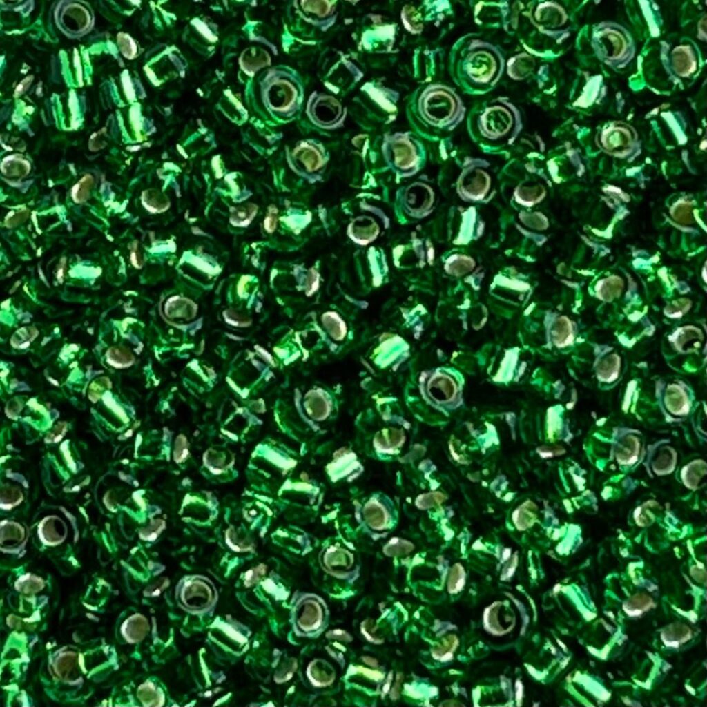 Rocalla Miyuki #11 SilverLined Green