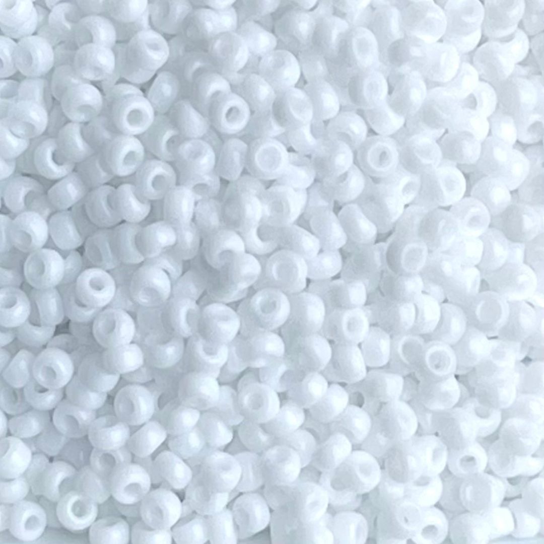 Rocalla Miyuki #11 Opaque White - Image 1