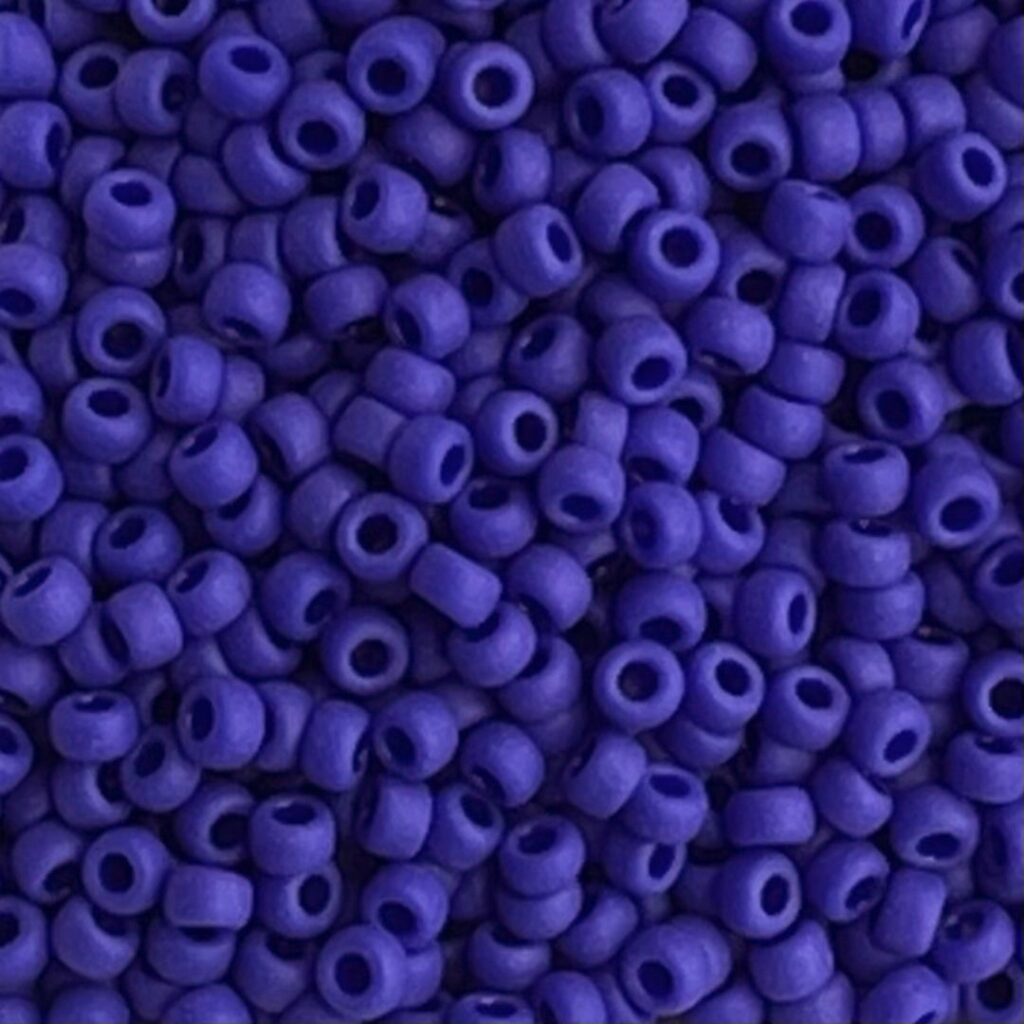 Rocalla Miyuki #11 Matte Opaque Cobalt