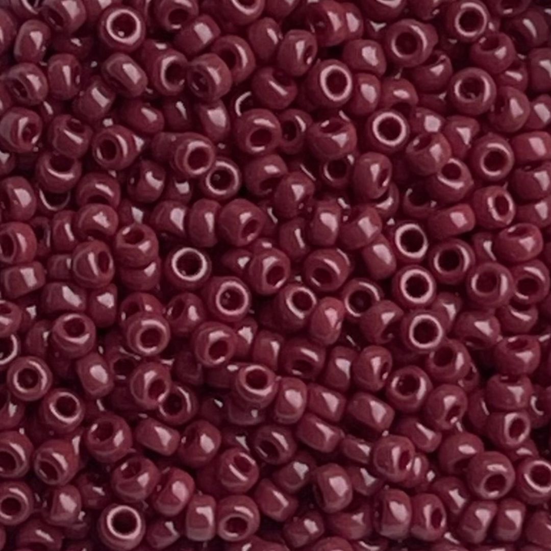 Rocalla Miyuki #11 Opaque Chocolate Brown - Image 1