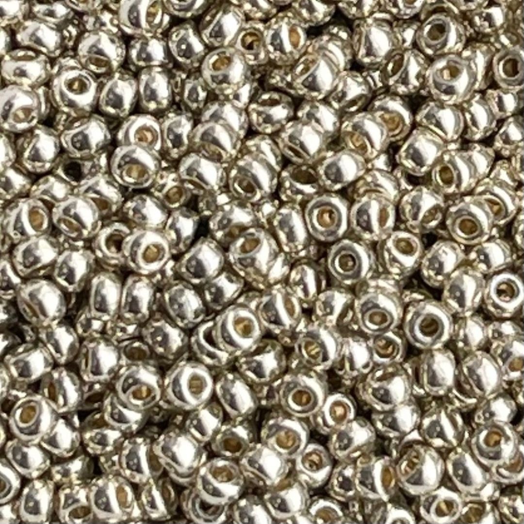 Rocalla Miyuki #11 Duracoat Galvanized Silver - Image 1