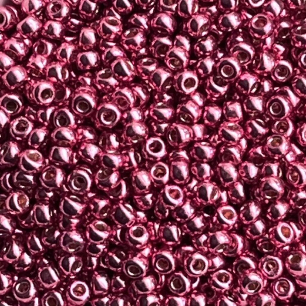 Rocalla Miyuki #11 Duracoat Galvanized Hot Pink