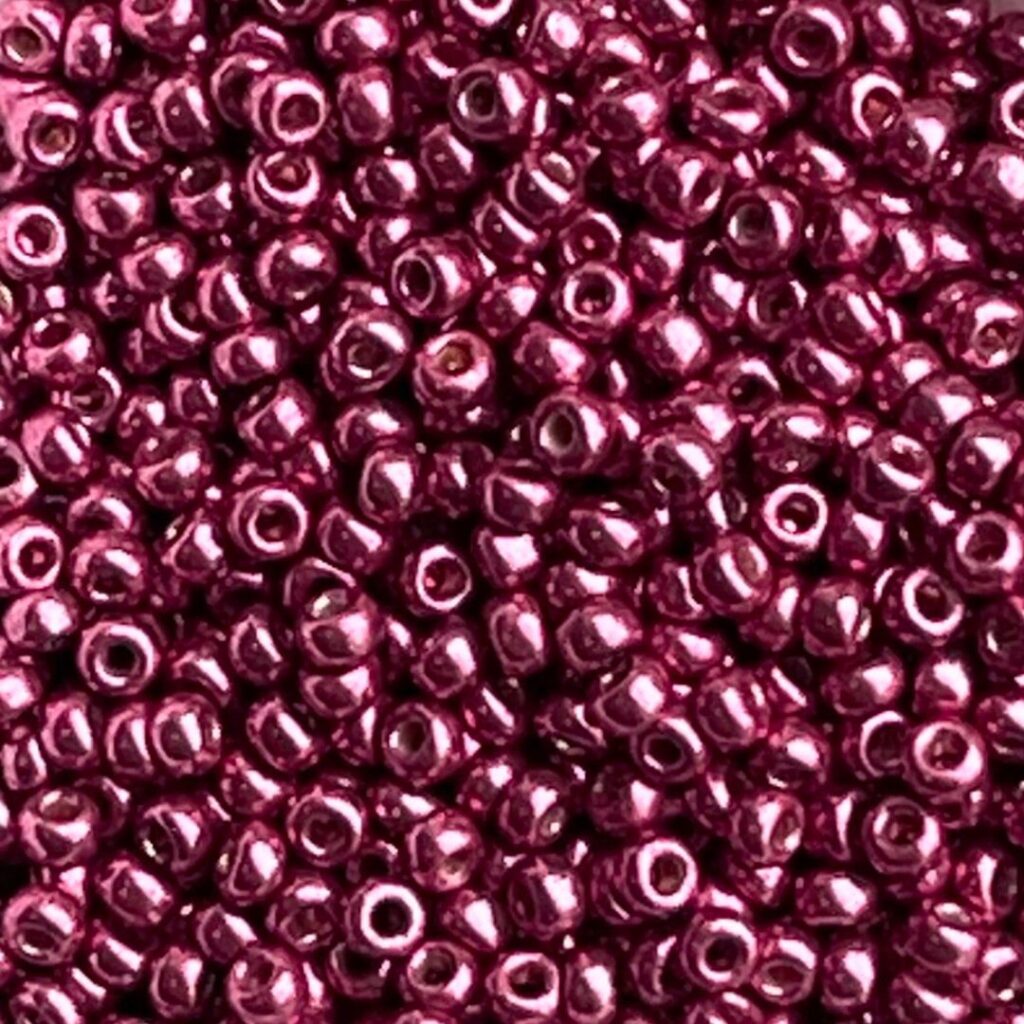 Rocalla Miyuki #11 Duracoat Galvanized Magenta