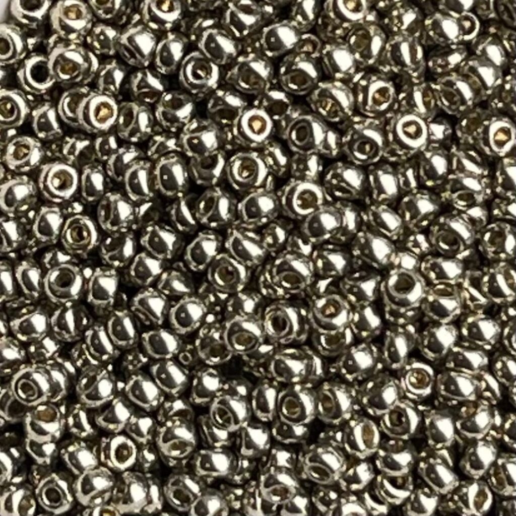 Rocalla Miyuki #11 Duracoat Galvanized Smoky Pewter