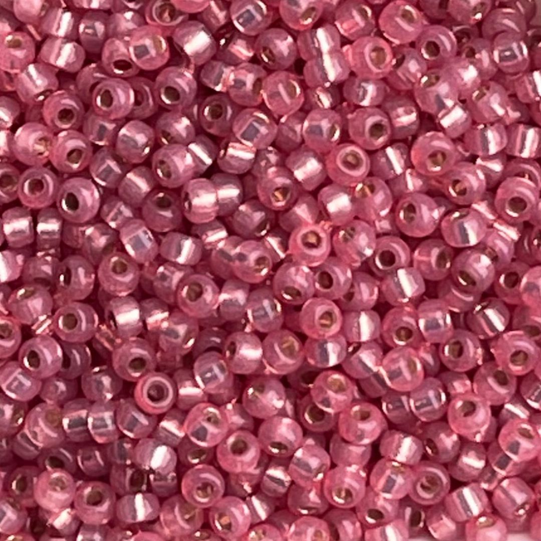 Rocalla Miyuki #11 Duracoat S/L Dyed Pink - Image 1