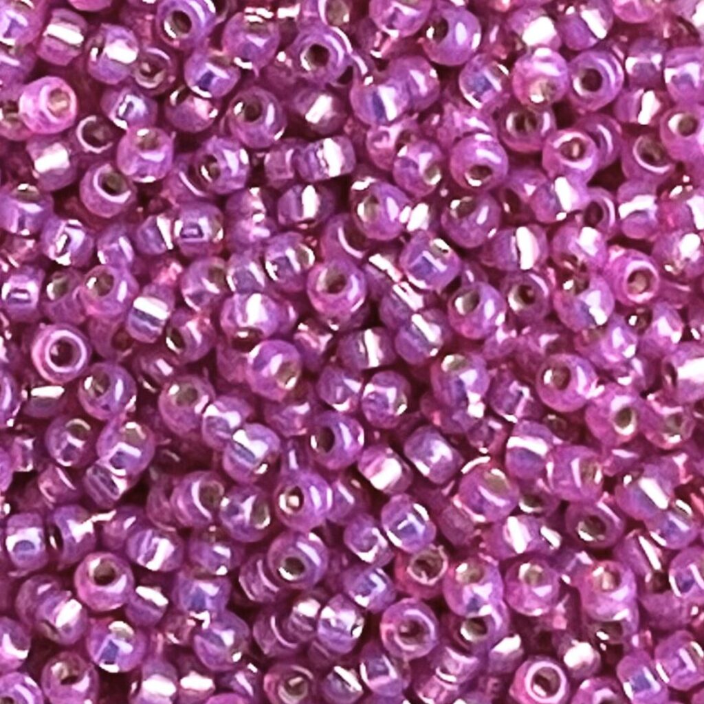 Rocalla Miyuki #11 Duracoat SilverLined Lilac