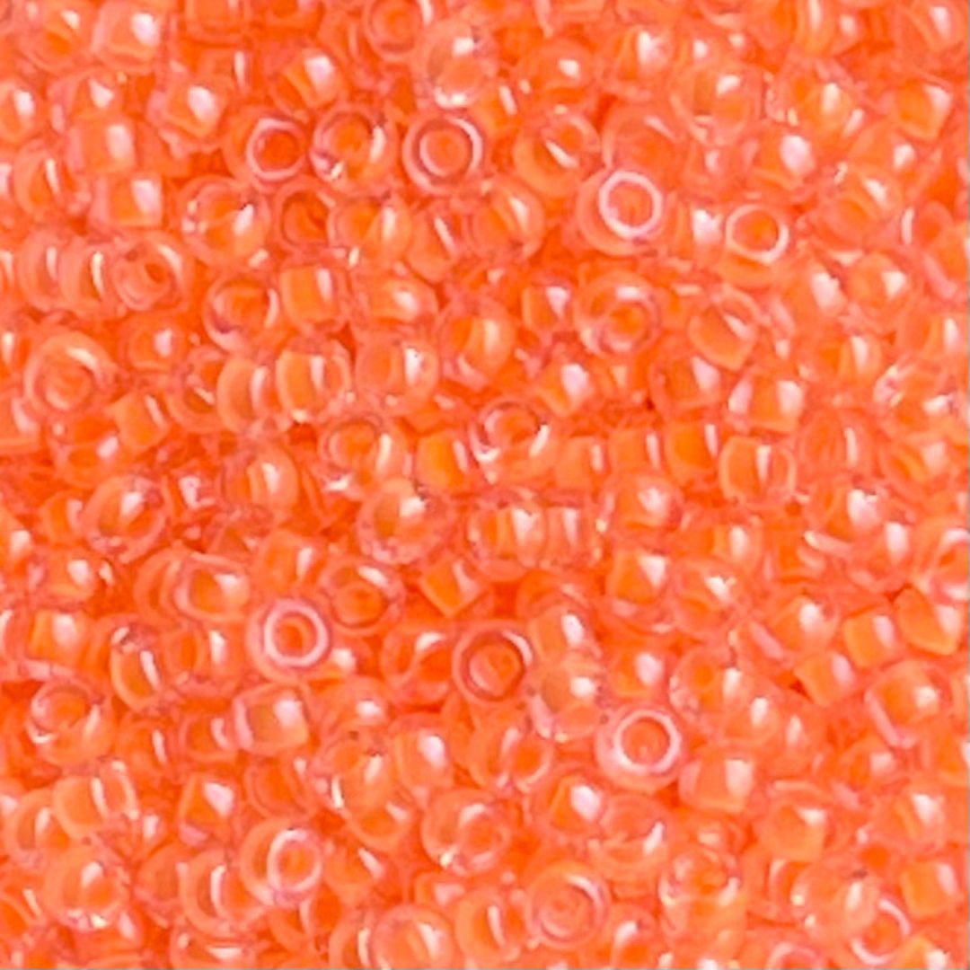 Rocalla Miyuki #11 Round Luminous Creamsicle - Image 1