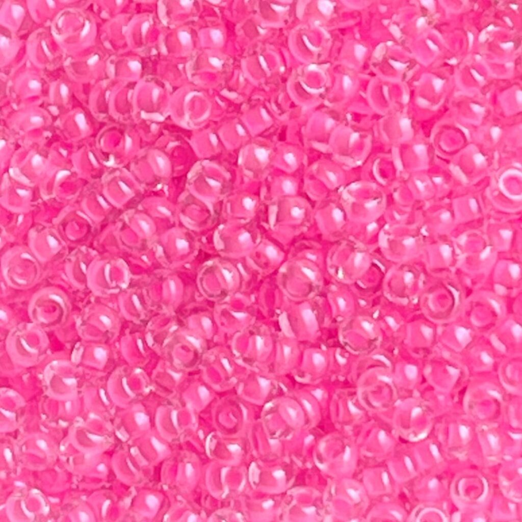 Rocalla Miyuki #11 Round Luminous Cotton Candy