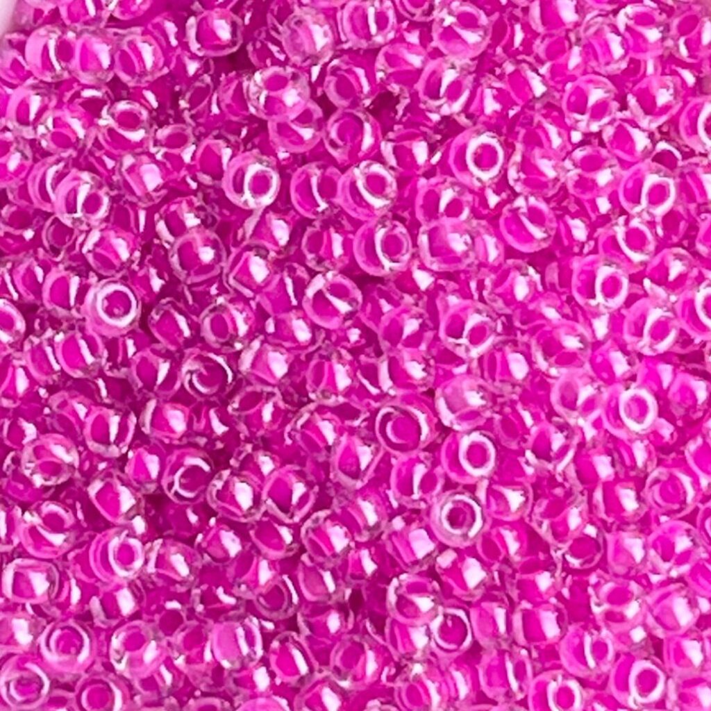 Rocalla Miyuki #11 Round Luminous Hot Magenta