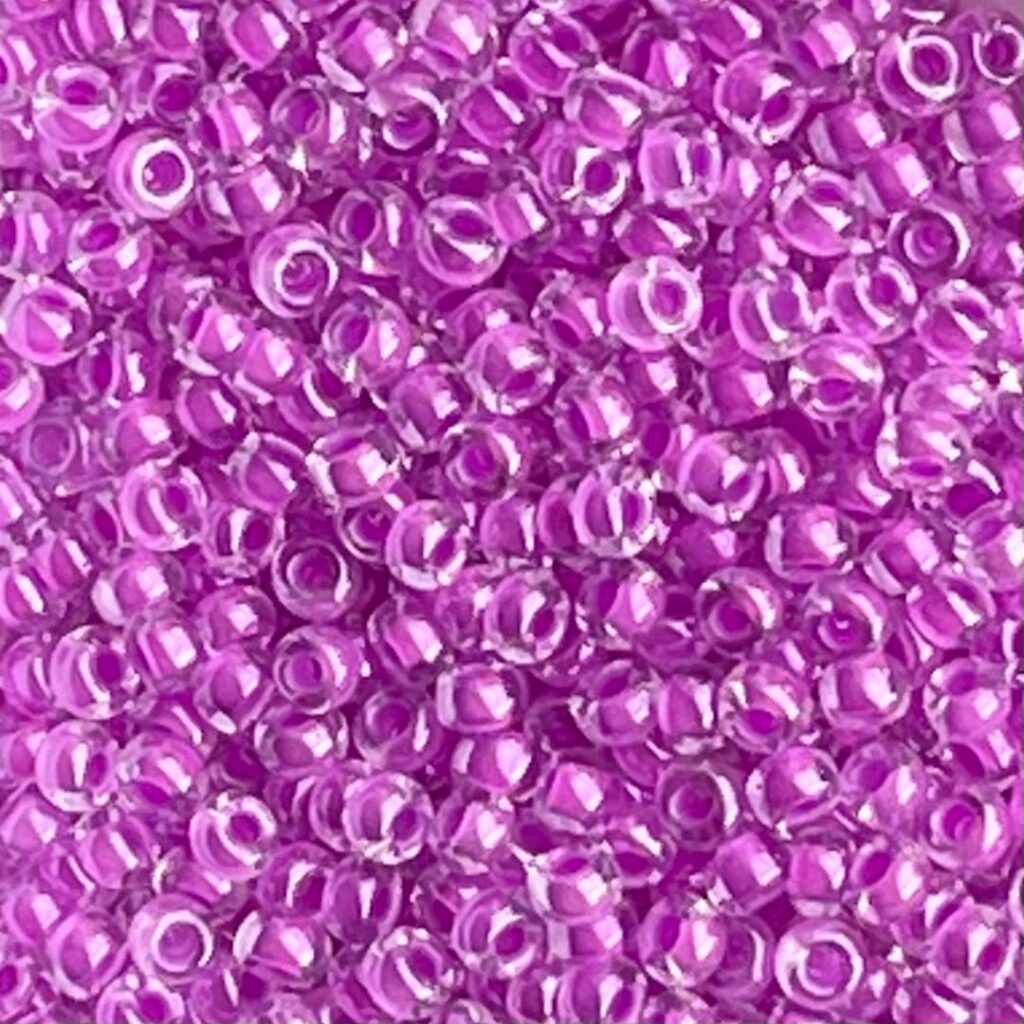 Rocalla Miyuki #11 Round Luminous Plum Crazy