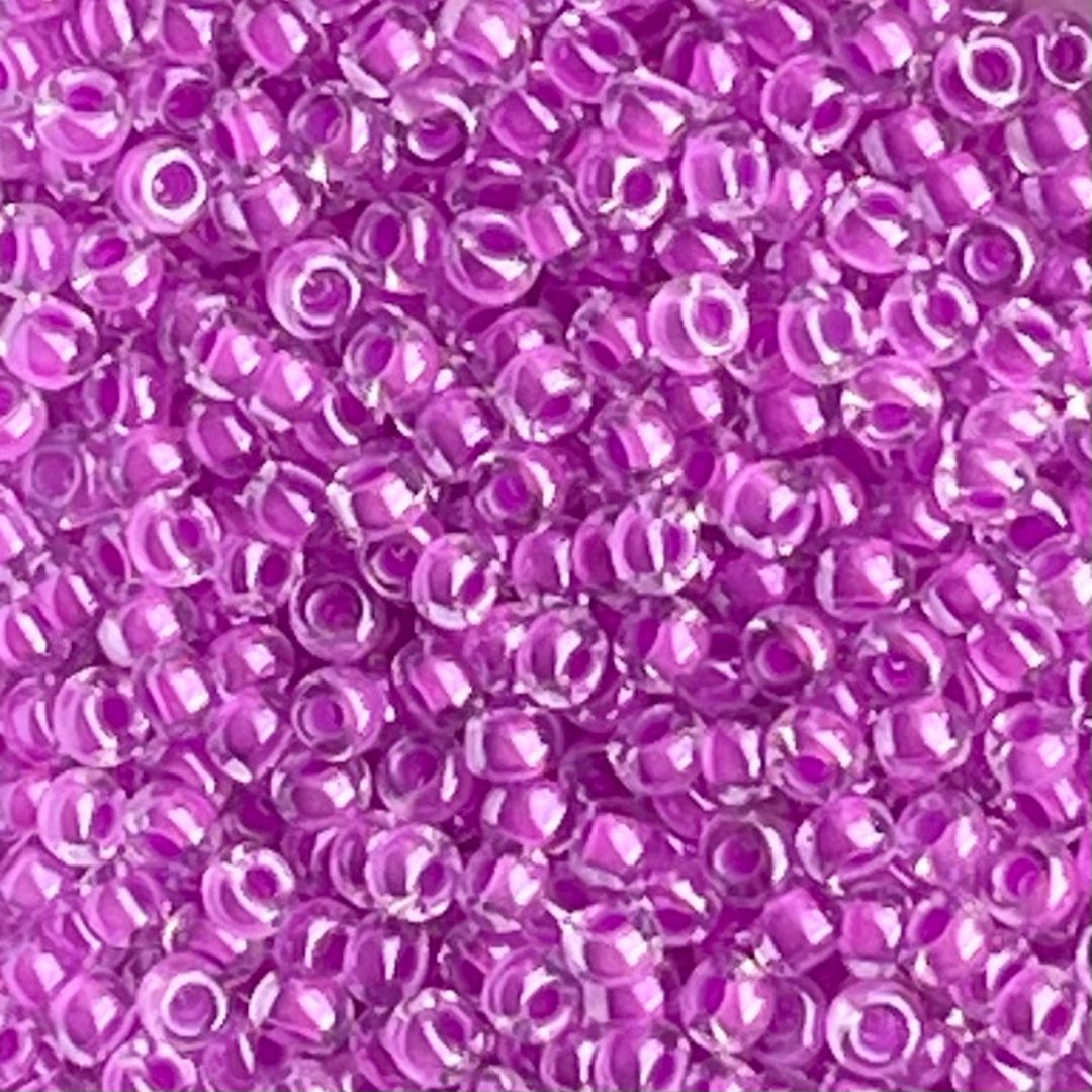 Rocalla Miyuki #11 Round Luminous Plum Crazy - Image 1
