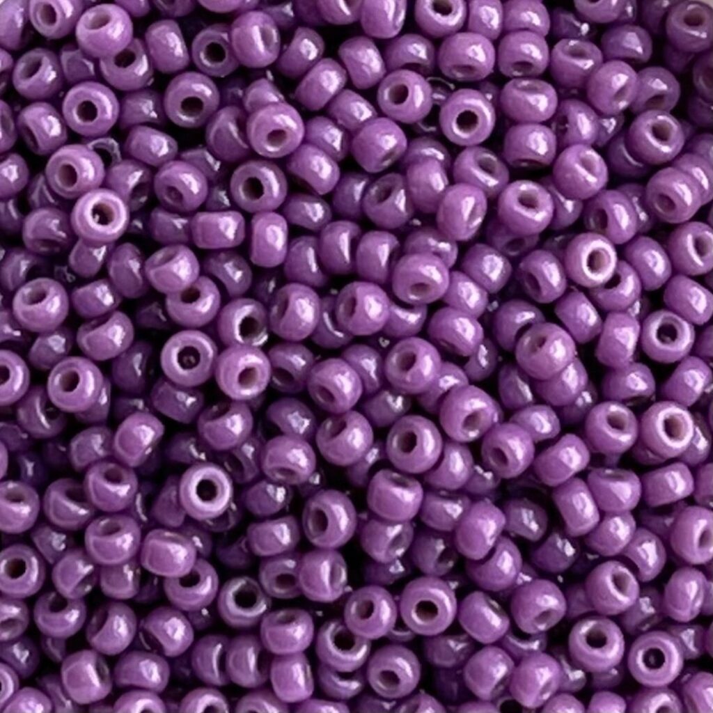 Miyuki Rocalla #11 Duracoat Opaque Dyed Dk Purple