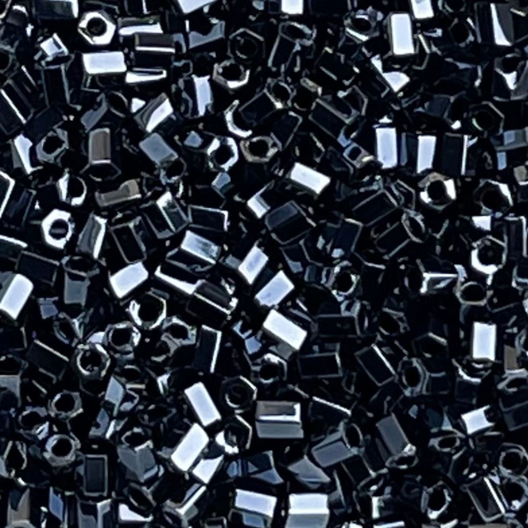 Rocalla Miyuki Hex #11 Gunmetal - Image 1