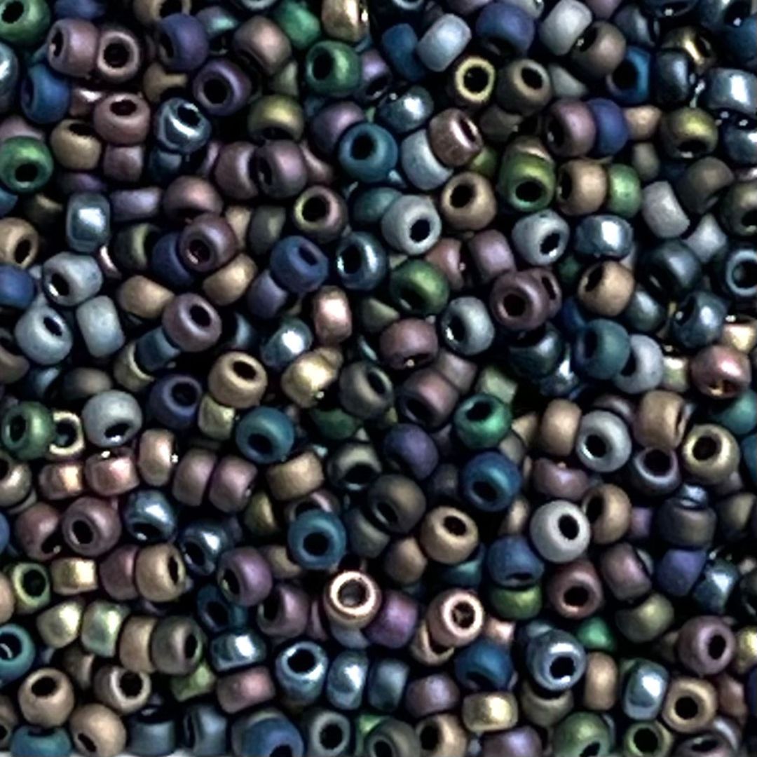 Rocalla Miyuki #11 Matte Heavy Metals - Image 1