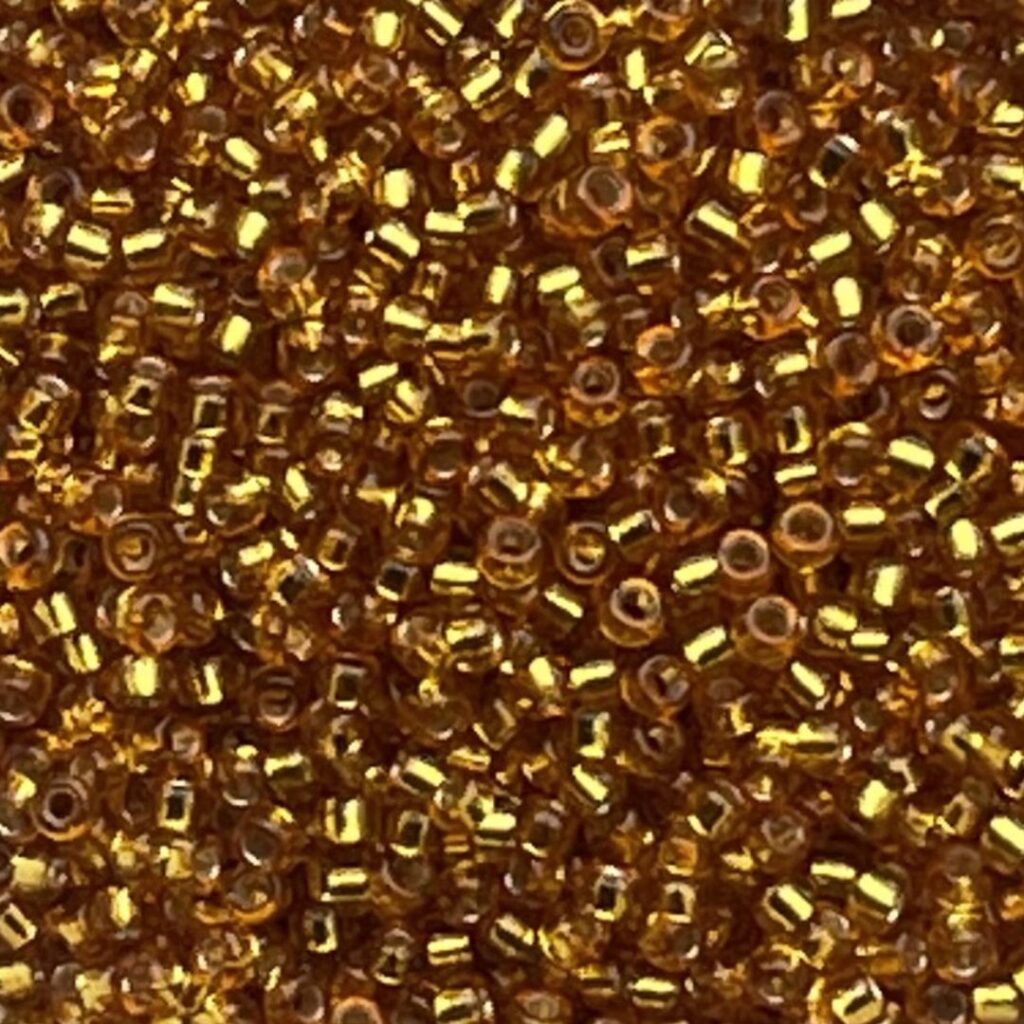 Rocalla #15 Duracoat SilverLined Dyed Amber Gold