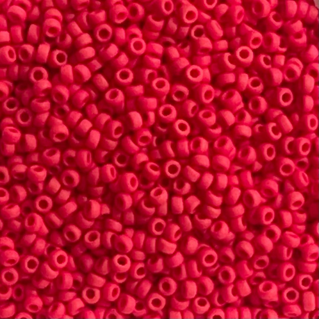 Rocalla #15  Matte Opaque Dark Red - Image 1