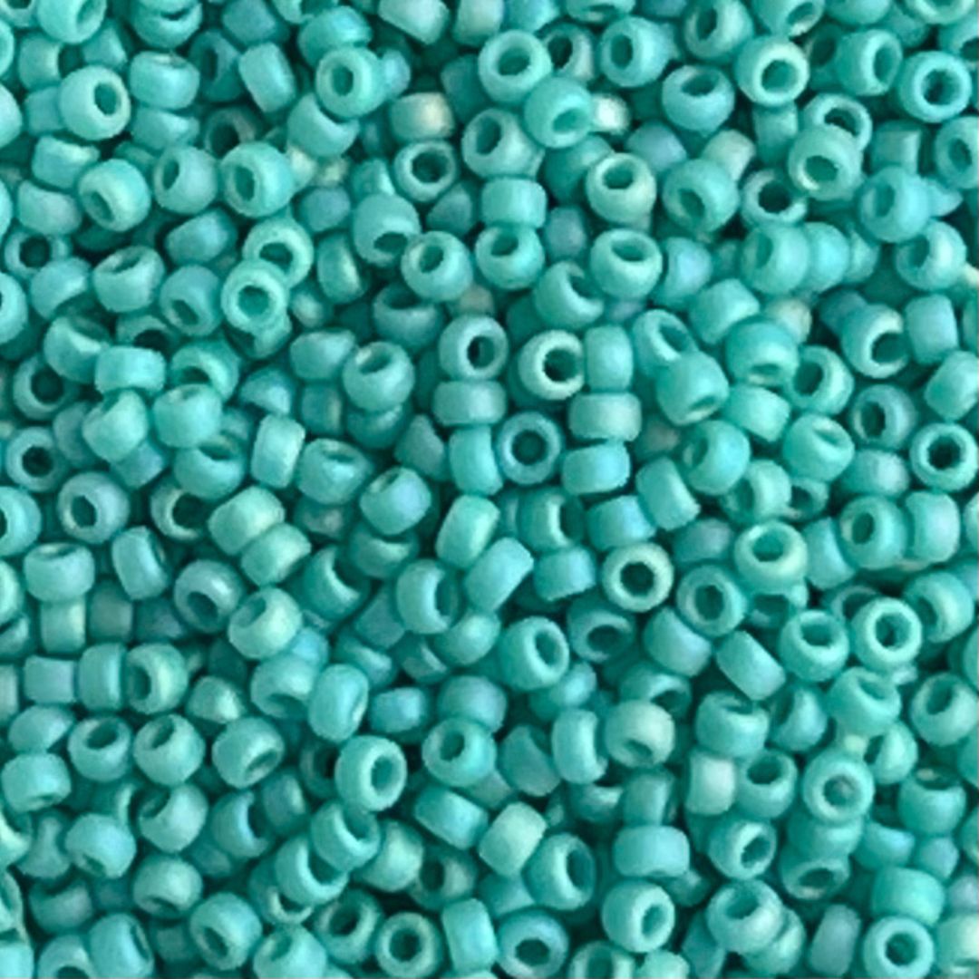Rocalla #15  Opaque Matte Turquoise AB - Image 1