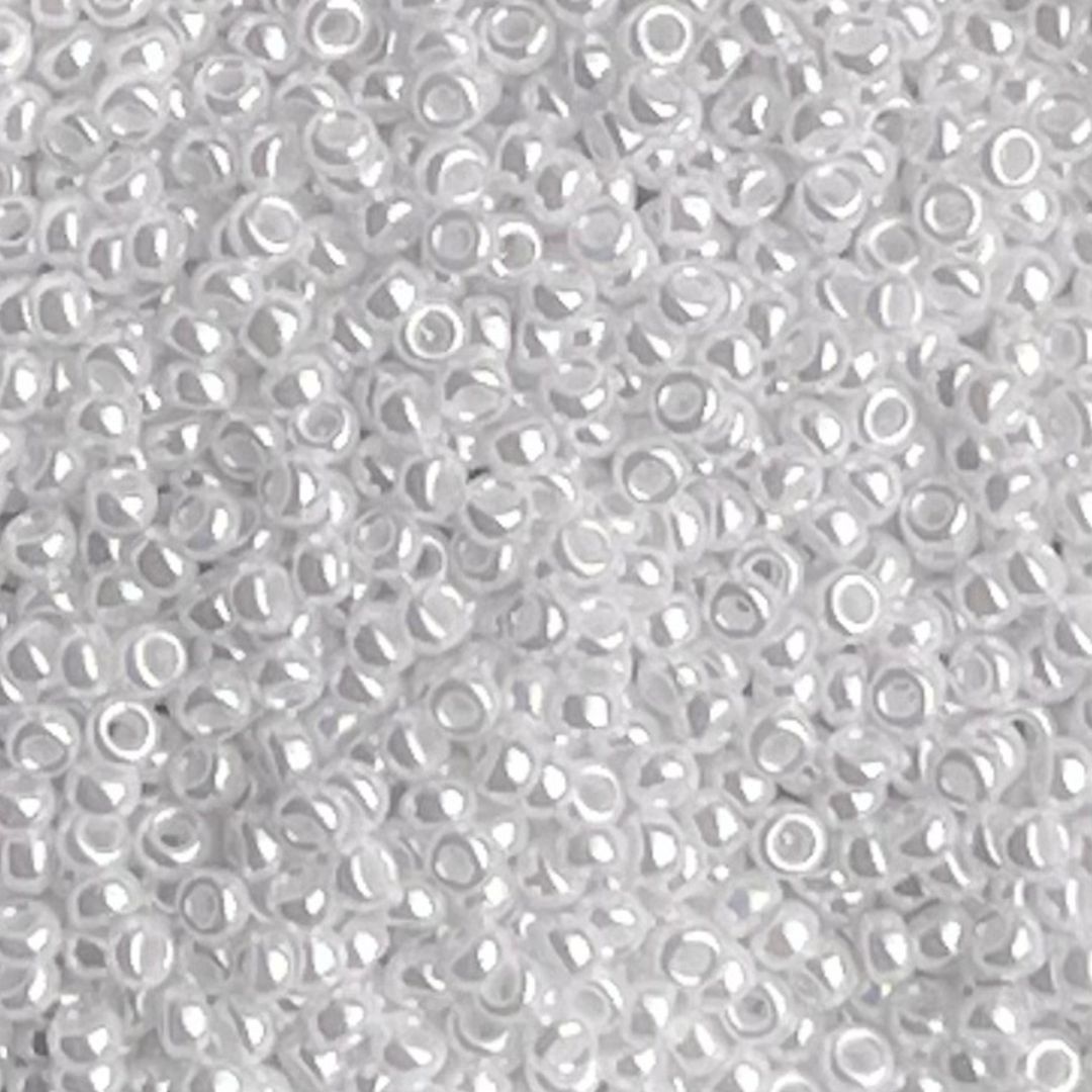 Rocalla #15 Opaque White Pearl Ceylon - Image 1