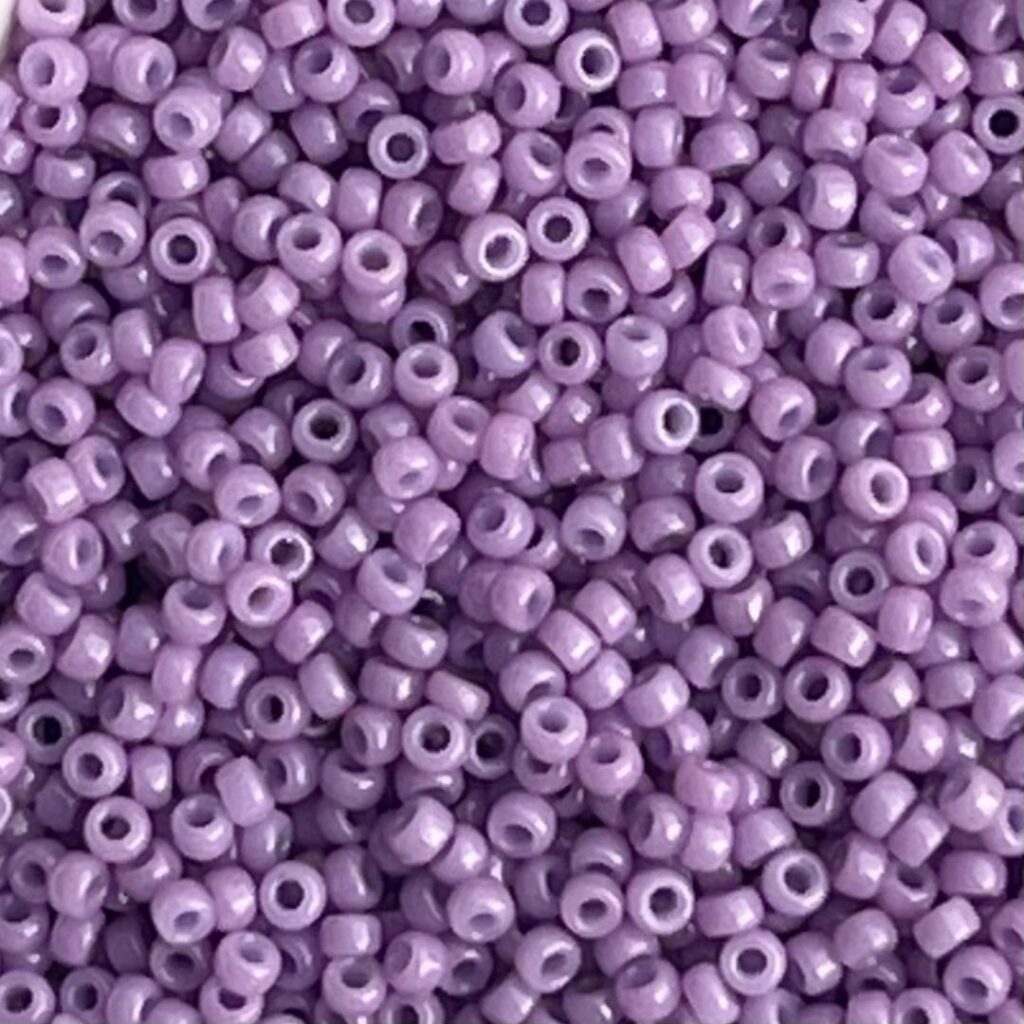 Rocalla Miyuki #15 Duracoat Opaque Dyed Lilac