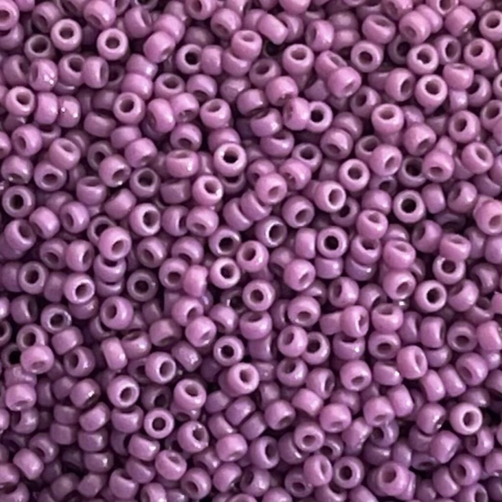 Rocalla Miyuki #15 Duracoat Opaque Dyed Purple