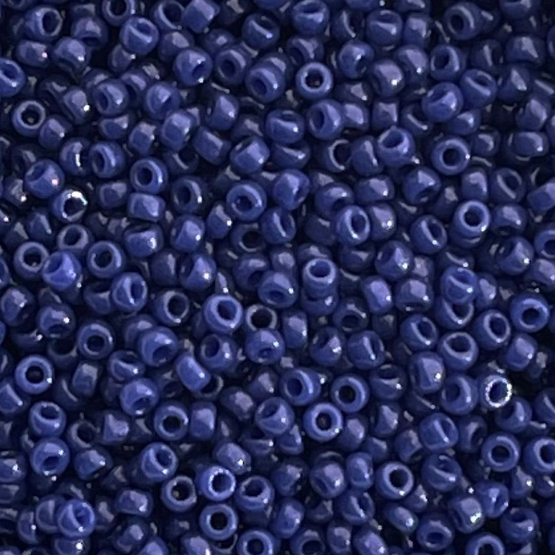 Rocalla Miyuki #15 Duracoat Opaque Navy Blue - Image 1