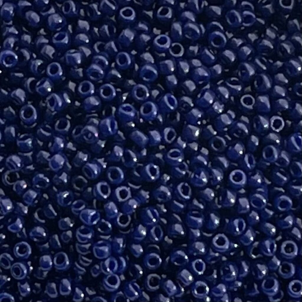 Rocalla Miyuki #15 Duracoat Opaque Dark Navy Blue