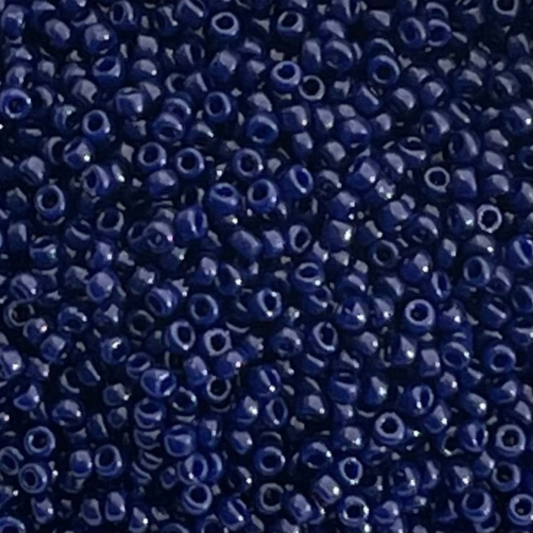 Rocalla Miyuki #15 Duracoat Opaque Dark Navy Blue - Image 1