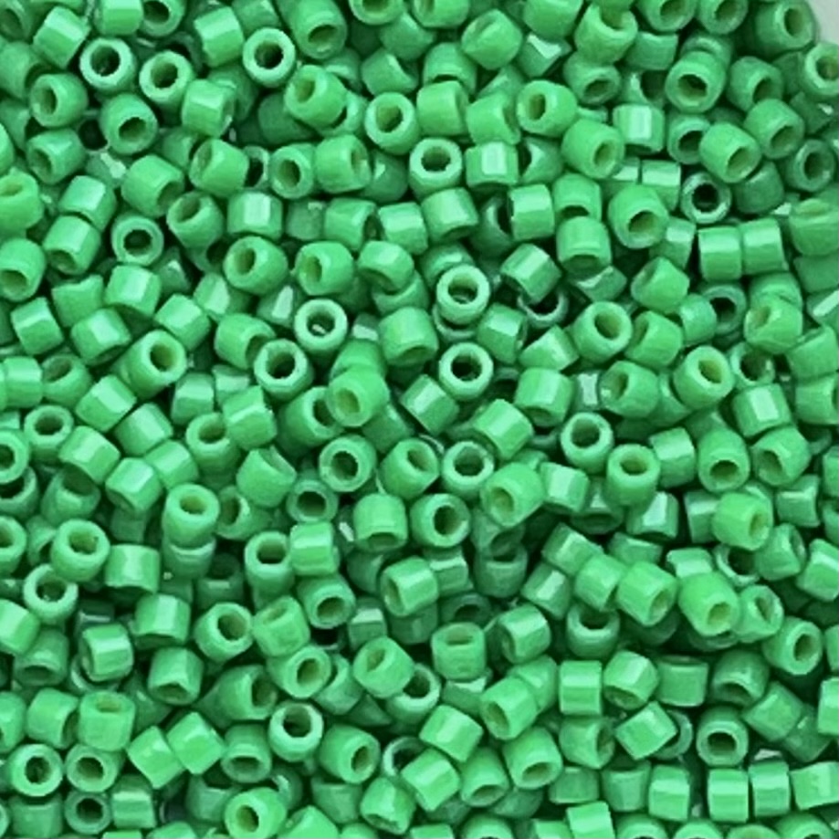 Delica Bead Duracoat Opaque Fiji Green