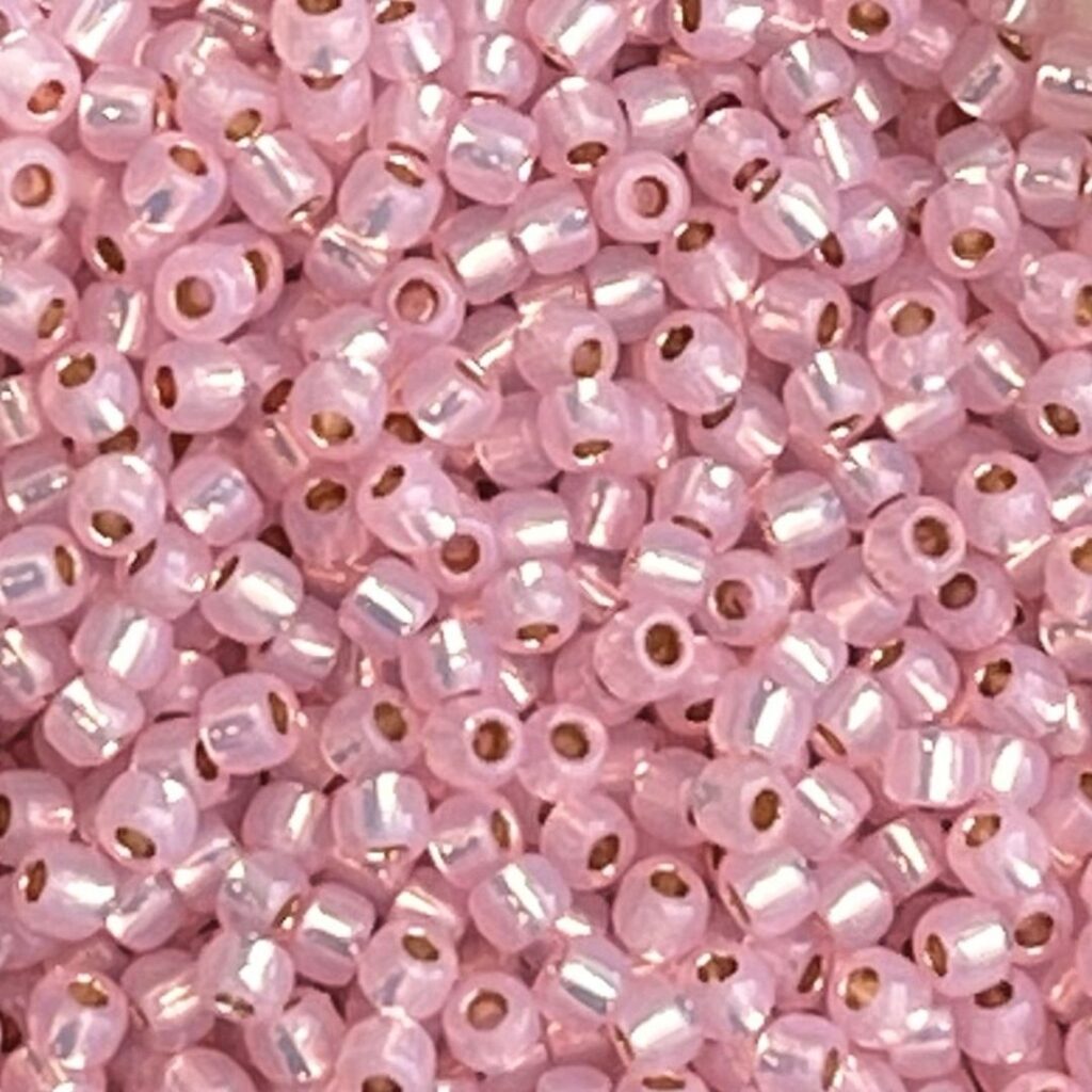 Round #11 PermaFinish SilverLined Milky Baby Pink