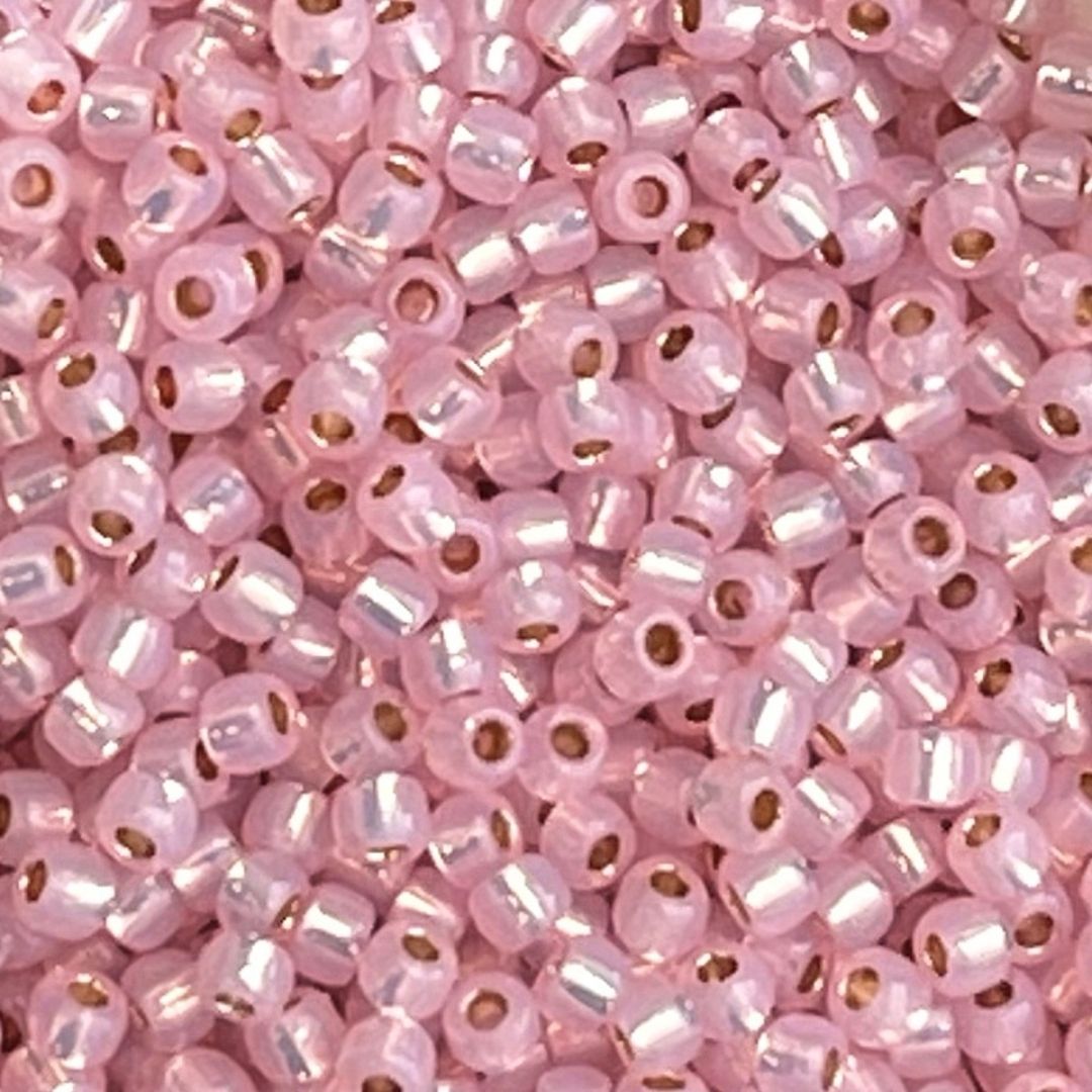 Round #11 PermaFinish SilverLined Milky Baby Pink - Image 1