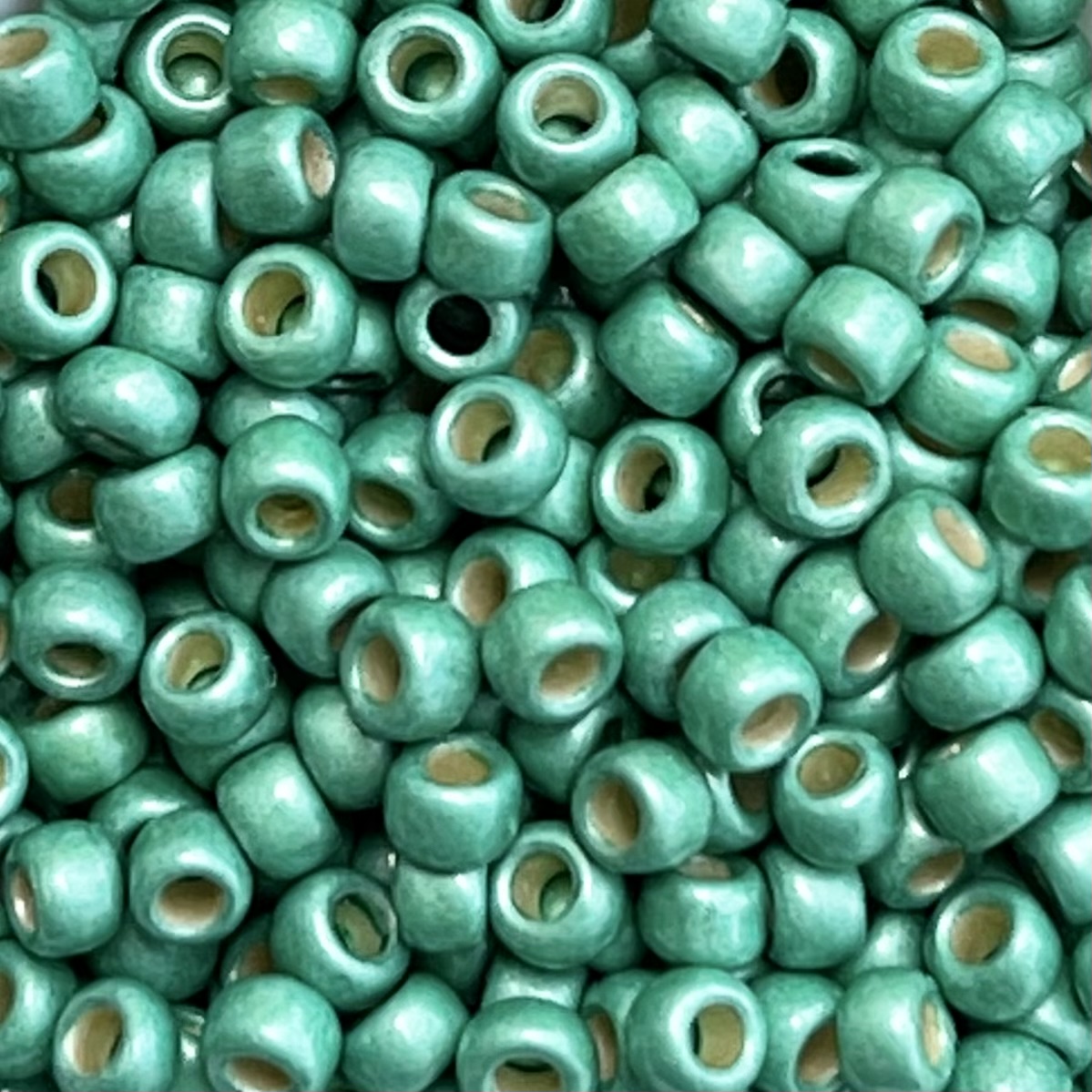 Round #8 PermaFinish Matte Galvanized Spring Green - Image 1