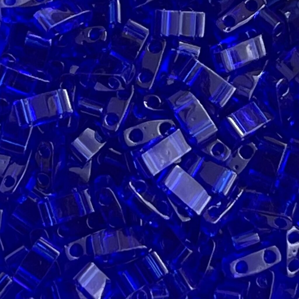 Half Tila Transparent Cobalt