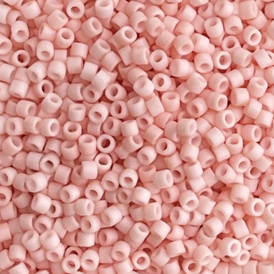 Delica Bead Matte Opaque Lt Salmon - Image 1