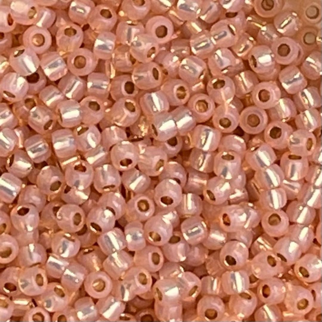 Round #11 PermaFinish SilverLined Milky Peach - Image 1