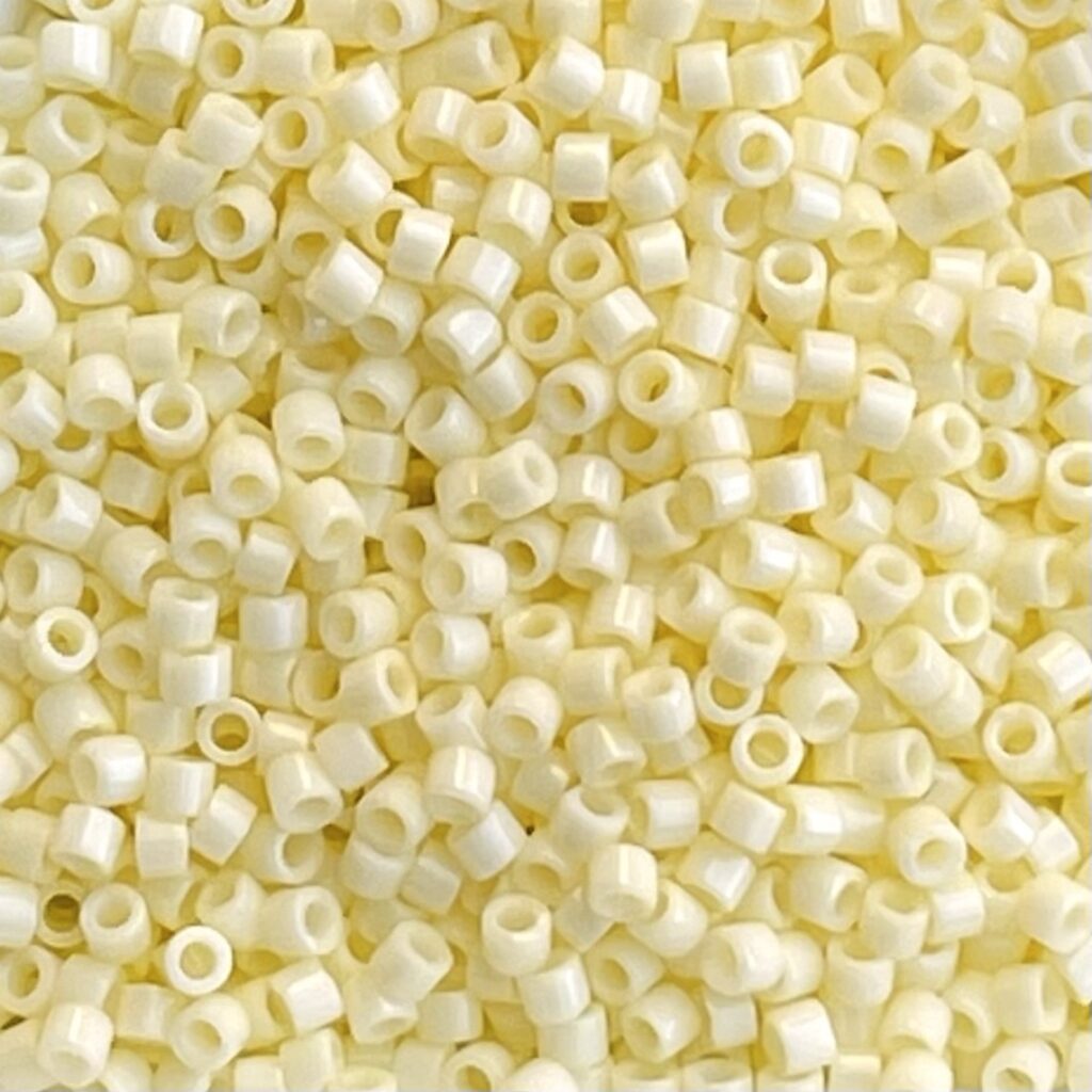 Delica Bead Opaque Pale Yellow