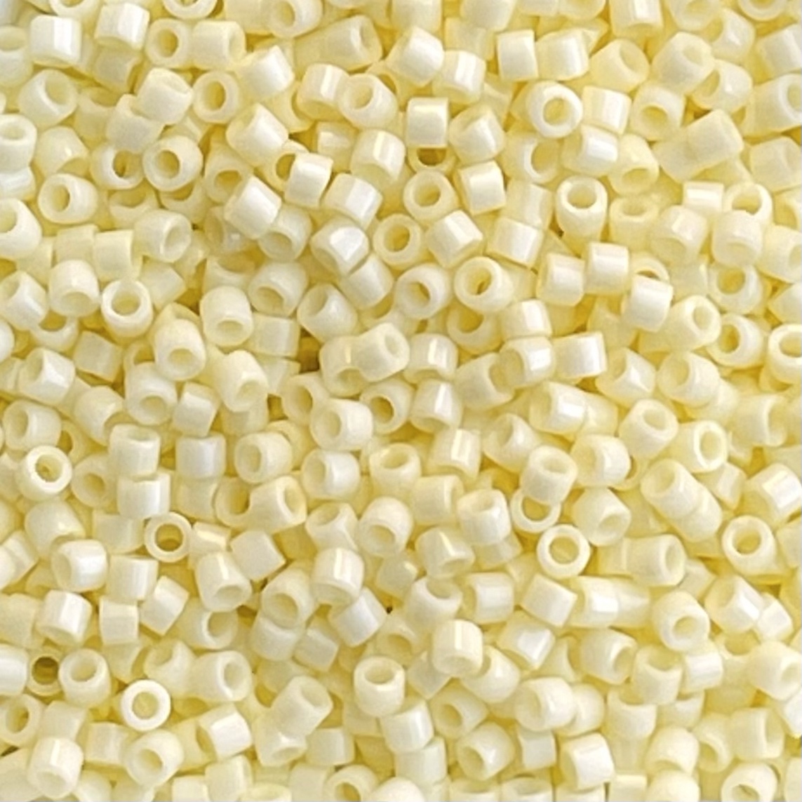 Delica Bead Opaque Pale Yellow - Image 1