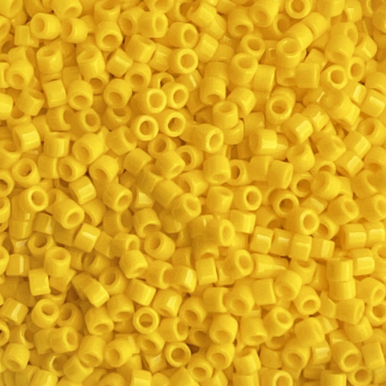 Delica Bead Opaque Canary - Image 1