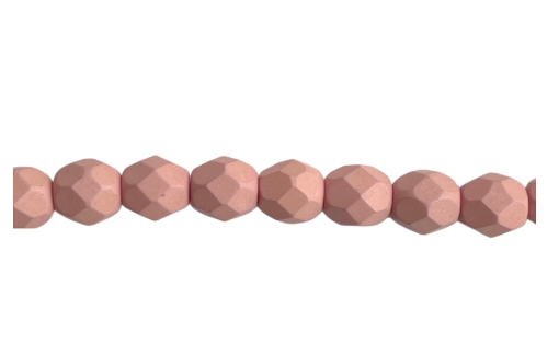 FirePolish 6mm Saturated Peach 25bds/str